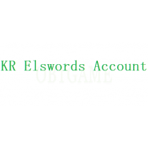 Verified Elswords Nexon Korea Account